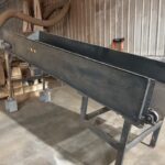 Convoyeur, broyeur et ensacheuse A