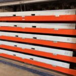 Support en acier pour séchage du bois A