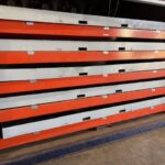 Support en acier pour séchage du bois B