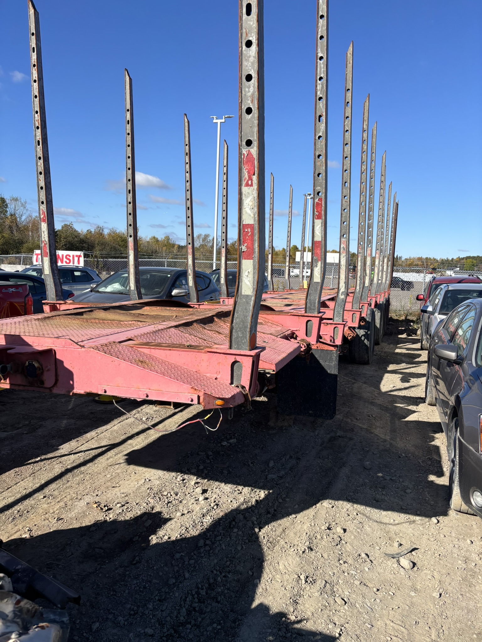 Remorque à bois Manac 2017